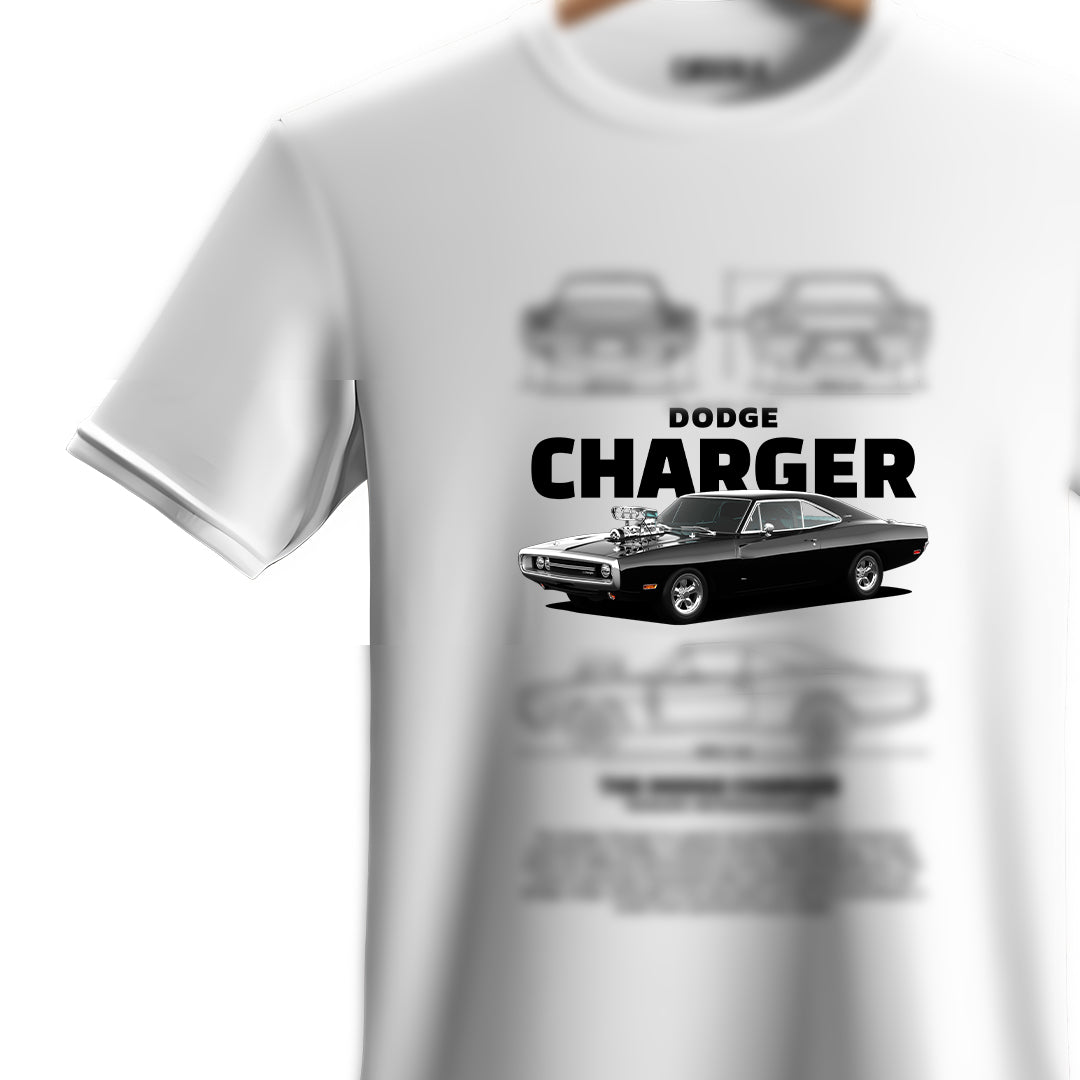 Dodge Charger β Classic Car Graphic Tee