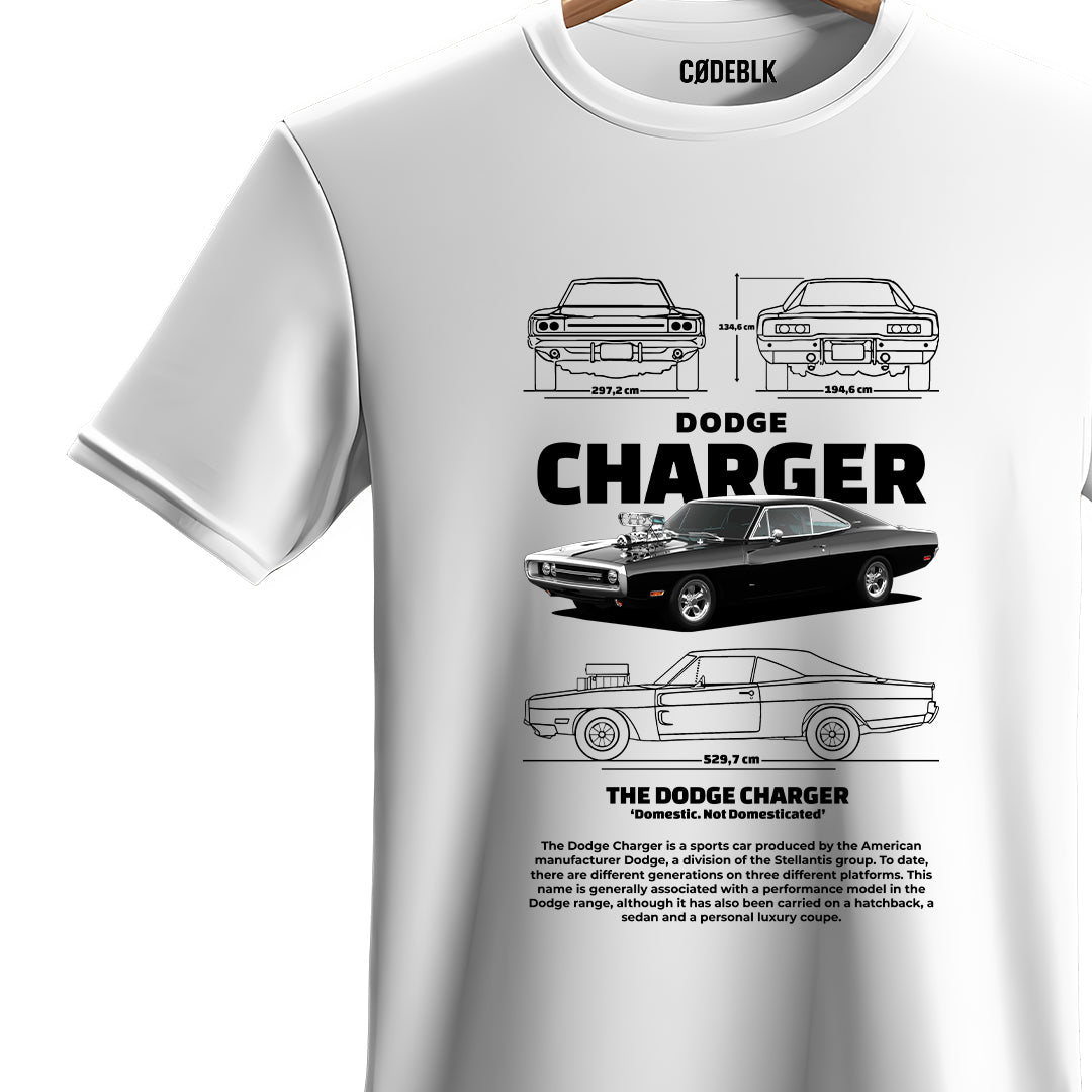 Dodge Charger β Classic Car Graphic Tee