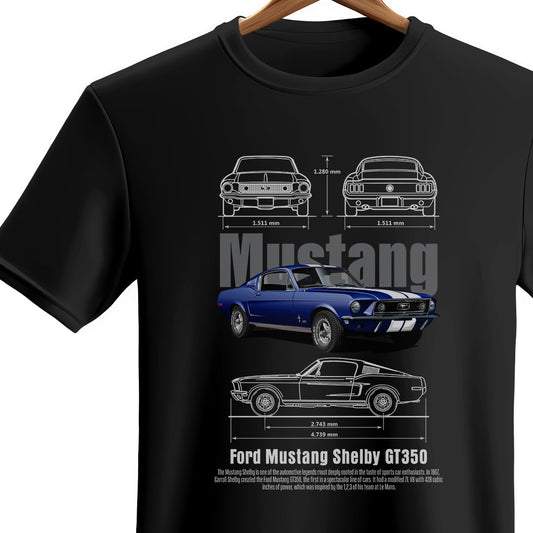 Ford Mustang Shelby GT350 — Blueprint Series Tee
